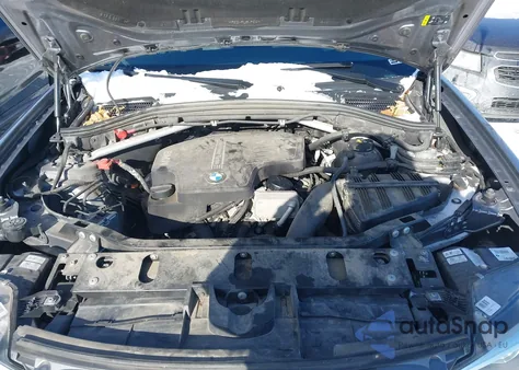 2017 BMW X3 xDrive28I z USA, uszkodzony, nr VIN 5UXWX9C31H0W75334